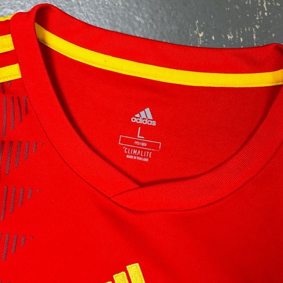 Adidas Marco Asensio Spain Home Jersey #20 2017 BQ4701 Large ClimaLite - Picture 6 of 9